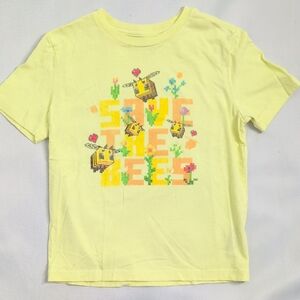 Old Navy Minecraft Save The Bees Graphic Tee